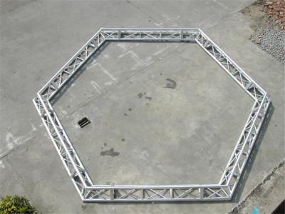 China Hexagonal Octagonal Square Circular Truss Aluminum 300X300 mm For Concert for sale