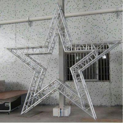 China Party Bolt Circular Truss Aluminum For Concert / Cabaret Star Shaped Five Corners for sale