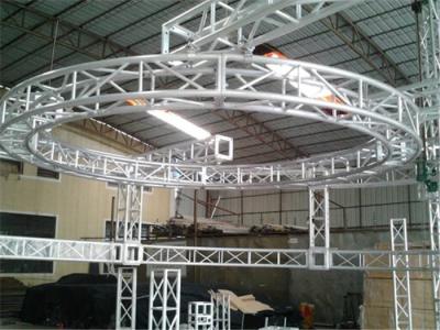 China Rotating Circular Truss Aluminum Trussing Hang Roof - Domes / Balls 8 parts for sale