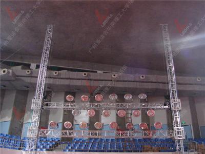 China TUV Goal Post Truss Line Array Speaker For Medium Event 3M - 30M Span for sale
