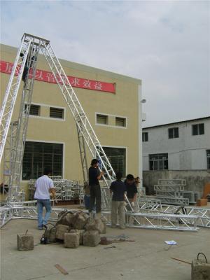 Китай Зеленый напольный земной этап системы ферменной конструкции диктора связывая трубчатую растяжку 30×3 mm продается