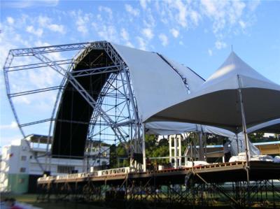 China Globales Binder-Stadiums-Aluminium, welches das wasserdichte Dach gestaltet Rosh-Bogen - geformt bündelt zu verkaufen