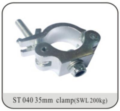 China Durable Aluminum O Clamp Lighting Truss Systems 35mm Tubing Speaker Hanger for sale