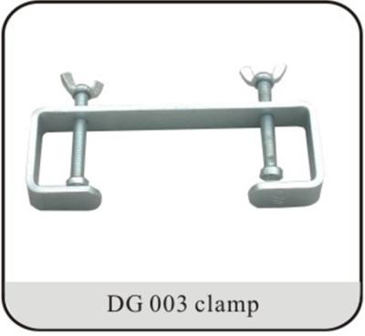 China Double Hook DJ Lighting Clamps For Light Duty Events 25mm Tubing for sale