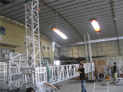 China Custom Global Truss Goal Post Aluminum 0.5m - 4m Hanging Reflector Lamp for sale