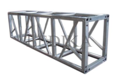 China Heavy Duty Screw Stage Aluminum Square Truss For Outdoor Promotion Show for sale