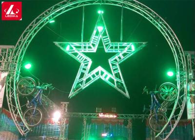 China Aluminum Special Shaped Trade Show Display Truss Portable Stage Lighting Truss for sale