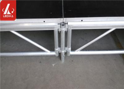 China Convenient Assemble Adjustable Leg Stage Platform Strong Structure Height 1.0 - 2.0m for sale