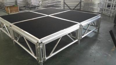 China Concert Event Mobile Aluminum Modular Stage Platform 18mm Antiskid Plywood Panel for sale