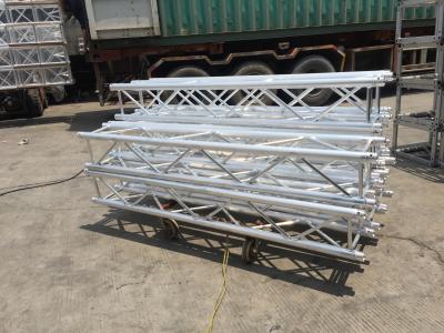 China Roof Decorate Lighting Aluminum Box Truss Frame System 1m Diameter for sale