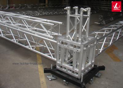 China 15m Diameter Aluminum Spigot Truss Stage Square Lighting Box Truss Structure for sale