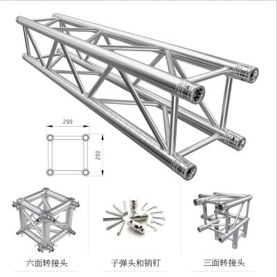 China Lightweight Square Lighting Truss Aluminum Alloy Stage Truss Systems for sale