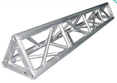 China Silver 6082 T6 Aluminum Triangular Square Aluminum Stage Truss For Outdoor Events for sale