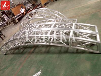 China Rotating Round Truss 11.5M Aluminum Square Truss For Circus Adjustable Speed for sale