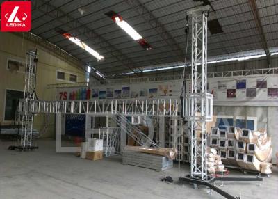 China Professional 290mm Aluminum 6061-T6 Goal Post Truss Two Posts Simple And Bright for sale