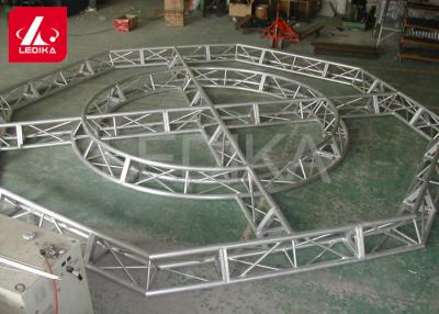 China Customized Aluminum Lighting Truss , Curved Support Space Frame Truss for sale