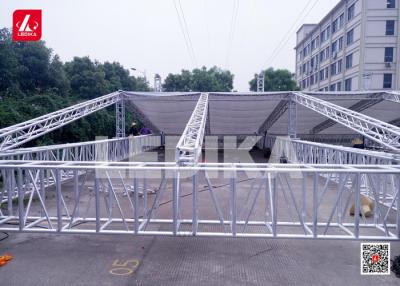 China Event Organizer Club Aluminum Square Truss Stage Light Frame For Tent for sale