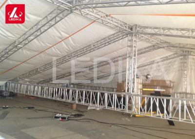 China Structural Space Framework Curved Stage Roof Truss For Stage Light Event for sale