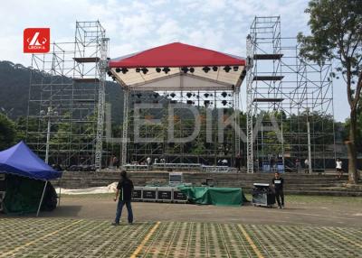 China Good Quality Outdoor Concert Stage Lift Layher Truss System With Roof TUV CE SGS for sale