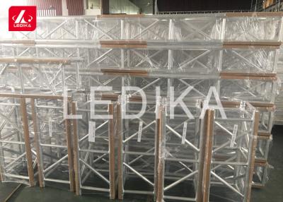 China Stage Lighting Truss Of Roof Truss , Concert Lighting Truss Size Customized for sale