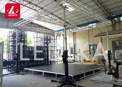 China Light Weight  Truss Tower System For Hanging Lights H2.2*0.65*0.55M for sale