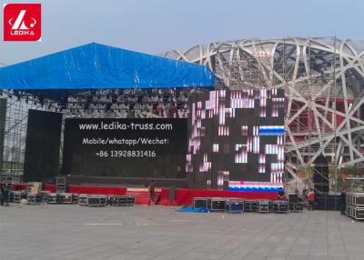 China 4m Length Scaffolding Frame Layer Truss Line Array Speaker And Audio for sale