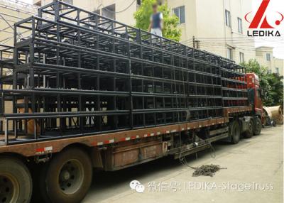 China 400mm Black Aluminum Lighting Truss For Video Production Market for sale