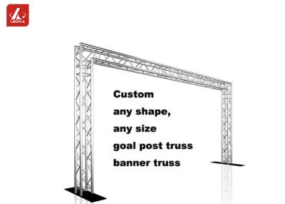 China Dragon Outdoor Aluminum Alloy Goal Post Truss Hanging Light And Led Screen for sale