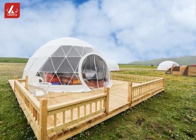 中国 屋外のキャンプ リゾートのプレハブのドームのテントの家の贅沢な望楼党 販売のため
