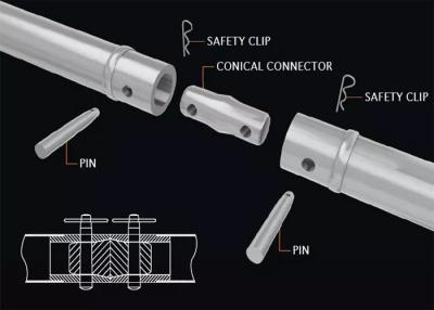 China Aluminum Alloy Spigot Truss Accessories Pillar Connection for sale