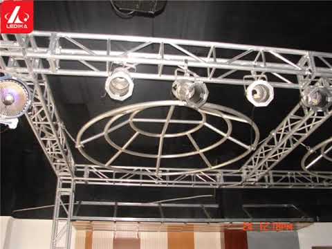 Customized Aluminum Lighting Truss Curved Support Space Frame