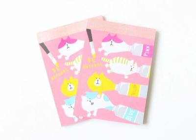 China Promotion gift stationery paper notepad,stationery notepad,stationery notebook notepad for sale
