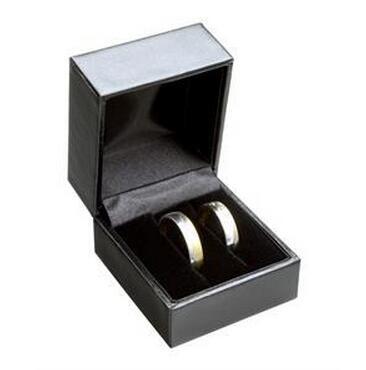 China Grupo longo do acoplamento do casamento da vida da caixa plástica da joia dos anéis dobro à venda