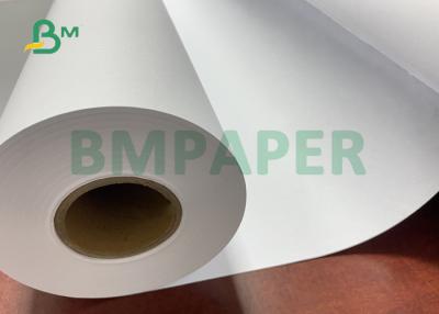 China 620 * 150m Wide Format Bond Plotter Paper Roll For Engineering Drawing for sale