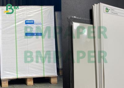 China White Cardboard Sheets 250gsm C1S Duplex Paper Roll High Stiffness for sale