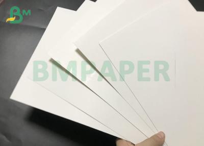 China C1S Coated 300gsm 400gsm Solid Bleached Sulfate SBS 1 Side paper Board Te koop