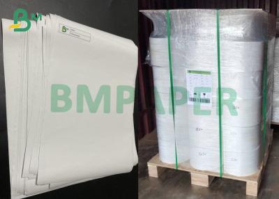China 65gsm White Thermal Paper Roll 640mm 795mm ATM Paper Ticket Printing for sale