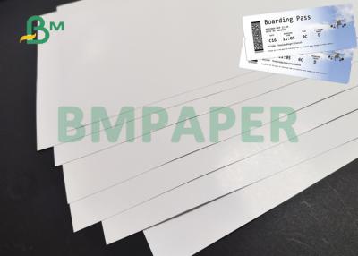 China 210g 220g Thermal Paper Card For Boarding Pass 79cm Clear Printing Color for sale
