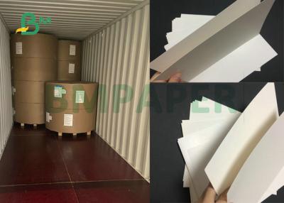 China 0.41mm 0.56mm Thick Coating One Side Solid Bleached Sulfate Board For Package Box for sale