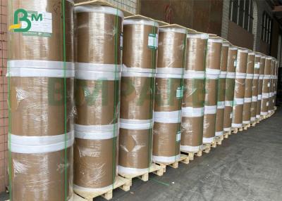 China 55gsm Topcoat Thermal Special Coating Paper 690mm Jumbo Rolls for sale