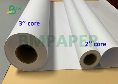 China 92br CAD Bond Paper Roll Wide Format 24'' 30'' 36'' 4 Rolls Per Case for sale