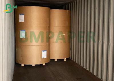 China 1000mm Width 127gsm 160gsm Kraft Board For Frozen Food Packaging à venda