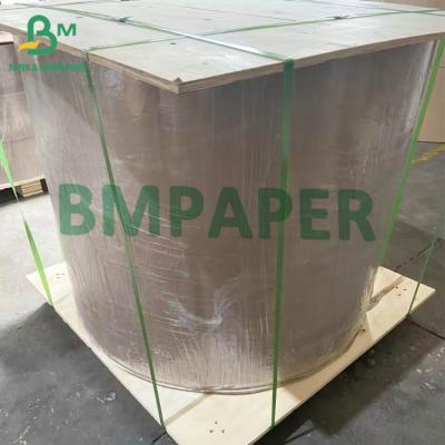 China Uncoated White Paper One Side Glossy Paper 40gsm MG Kraft Paper Roll for sale