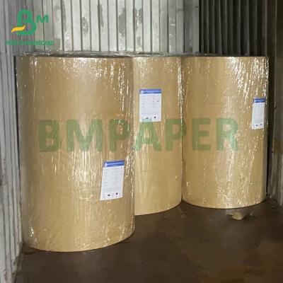 China 70gsm Recyclable Brown High Strength Testliner Cement Bag Paper for sale