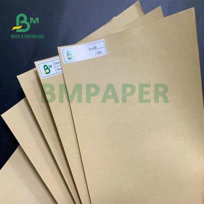 China 75gsm 80gsm High Tensile Strength Brown Paper High Tear Index Kraft Paper For Cement Bag en venta