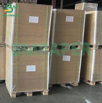 China 200gsm 250gsm Recycle Pulp rigid board with one face white 787mm×1092mm for sale