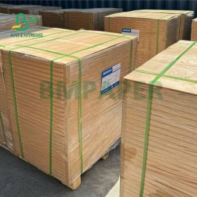 China 90gsm Golden Yellow Kraft Paper For Bubble Envelope Good Tensile Strength for sale