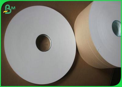 China Papel liso de Gms del gramo 120 del final 60, rollo blanco biodegradable del papel del arte en venta