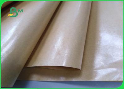 China PE Coated Brown Paper 80gsm 15gsm PE Single Double Sided Coated Paper for sale