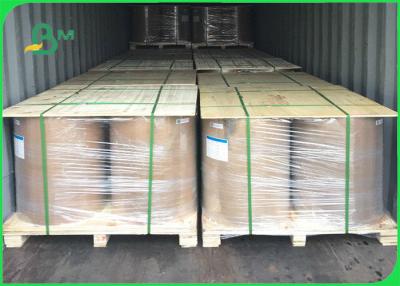 China O rolo reciclado impermeável do papel do ofício de 80 G/M/papel de embalagem Branco cobre à venda